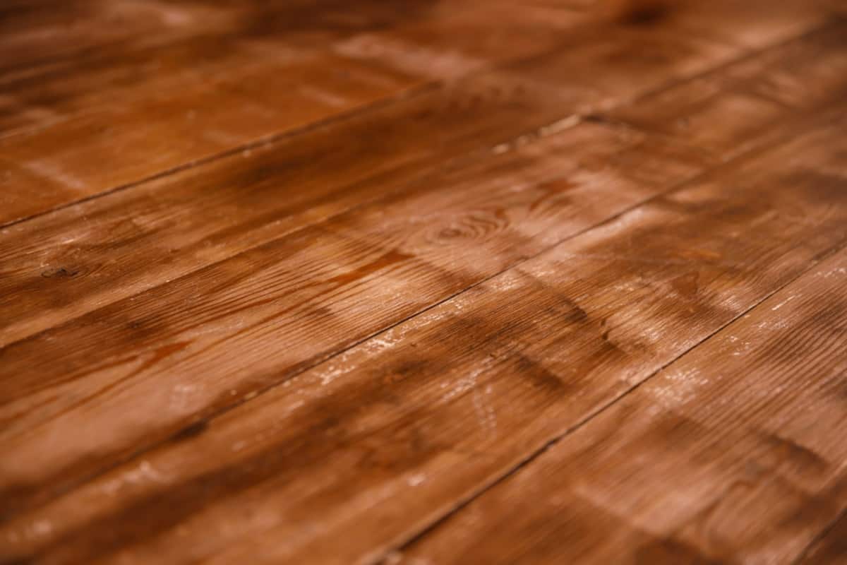 brown rough scratched wood floor. Floor covering, parquet - What Are The Causes Of Laminate Flooring Joints To Become Uneven