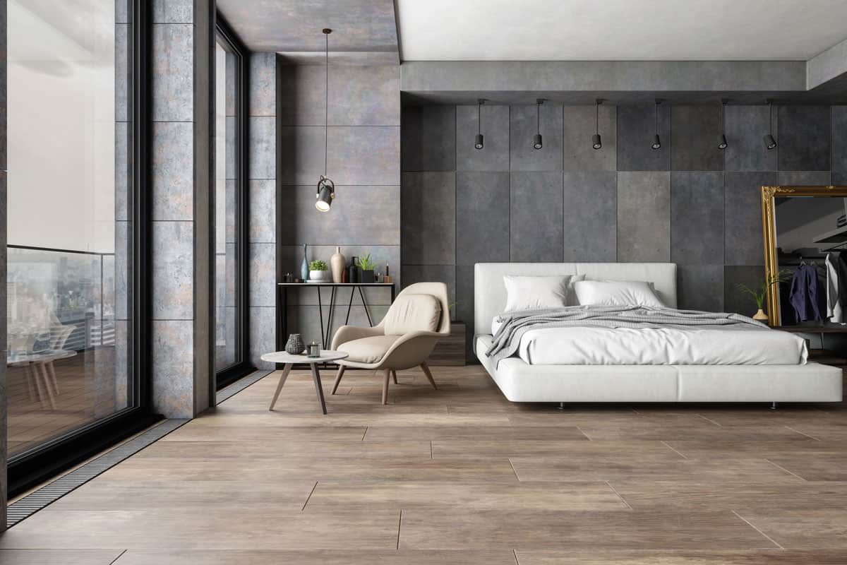 bedroom In New Luxury Home premium design minimalist